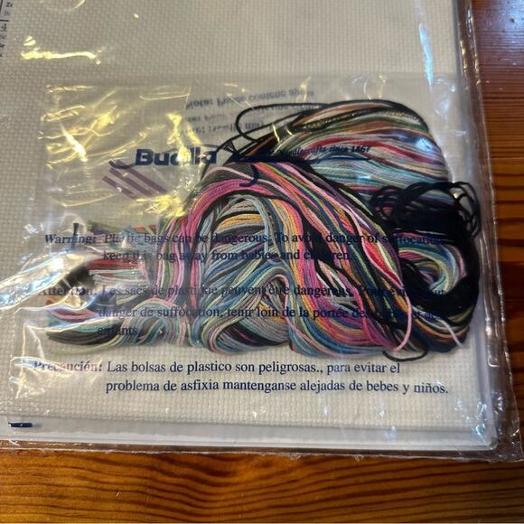 Vintage Bucilla Counted Cross Stitch ANTIQUE SHOE COLLECTION Size  11" X 14" - Picture 6 of 6